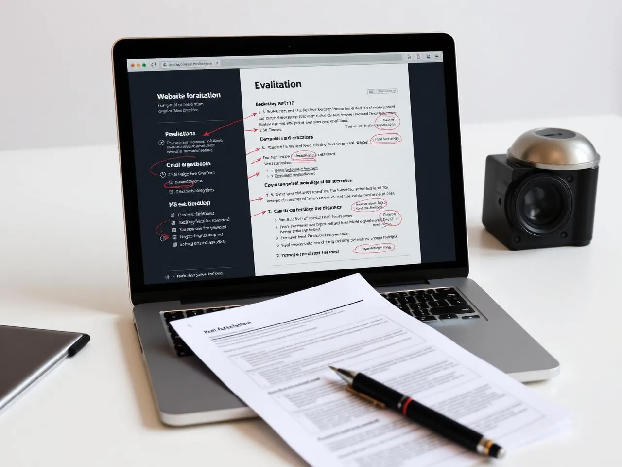 Website evaluation review